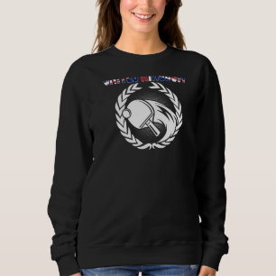 Sweatshirt Royaume-Uni Ping Pong   UK Tennis de Table Soutien