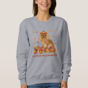 Sweatshirt Ruby Cavalier Spaniel personnalisé 