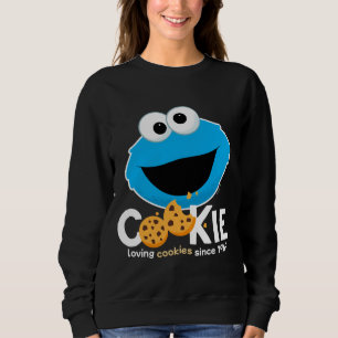 Sweatshirt Rue Sésame   Cookie Monster Lookies