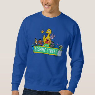 Sweatshirt Rue Sésame   Couleur complète avec Pals