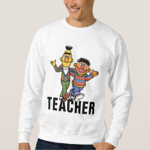 Sweatshirt Rue Sésame Enseignant Bert & Ernie