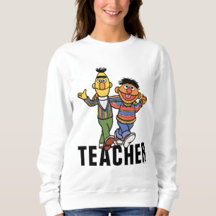 Sweatshirt Rue Sésame   Enseignant Bert & Ernie