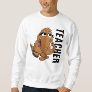 Sweatshirt Rue Sésame   Enseignant Vintage Snuffy