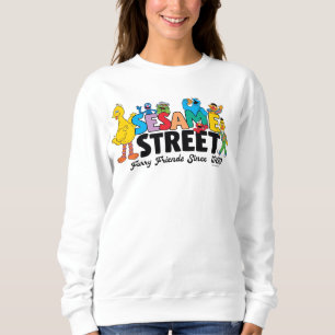 Sweatshirt Rue Sésame Furry Friends depuis 1969