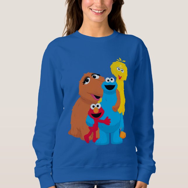 Sweatshirt Rue Sésame | Groupe Hug (Devant)