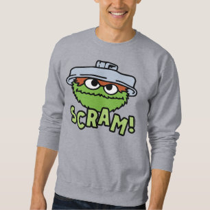 Sweatshirt Rue Sésame Oscar the Grouch Scram!