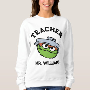 Sweatshirt Rue Sésame   Professeur Oscar