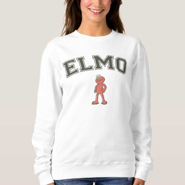 Sweatshirt Rue Sésame | Vintage Elmo (Devant)