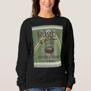 Sweatshirt Rugby Ball Sports Coaching Fitness Workout Irlande