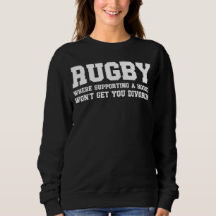 Sweatshirt Rugby Pour Les Joueurs De Rugby Entraîneurs Arbitr