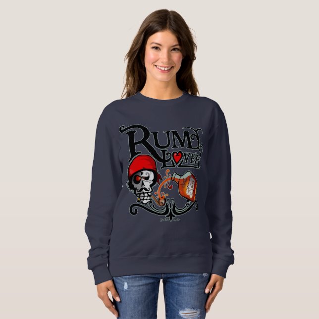 Sweatshirt Rum lover (Devant entier)