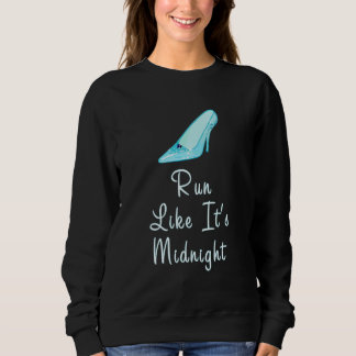 Sweatshirt Run Like It's Midnight Funny Running Shirt Prince