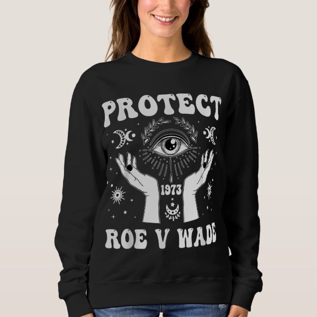Sweatshirt Ruth Bader Ginsburg Pro Choice 1973 Femmes féminis (Devant)