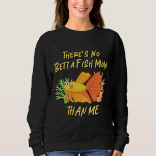 Sweatshirt S Pas De Betta Fish Maman Que Moi 434