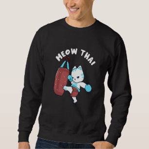 Sweatshirt Sac de frappe Muay Thai Cat Meow Thai Sport de com