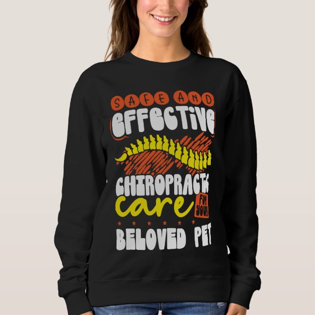 Sweatshirt Safe And Effective Chiropractic Care For Your Belo (Devant)