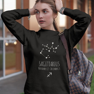 Sweatshirt Saggitarius   Constellation Zodiaque personnalisée