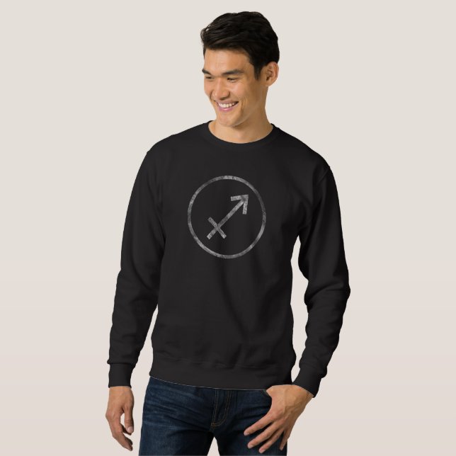Sweatshirt Sagittaire, Zodiaque, Horoscope, Astrologie (Devant entier)