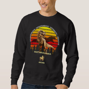 Sweatshirt Sagittarius Saurus Zodiac Archer (22 nov. 21 déc.)
