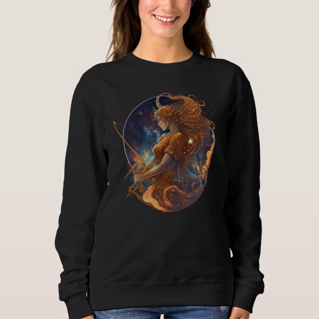 Sweatshirt Sagittarius Zodiac Sign (Devant)