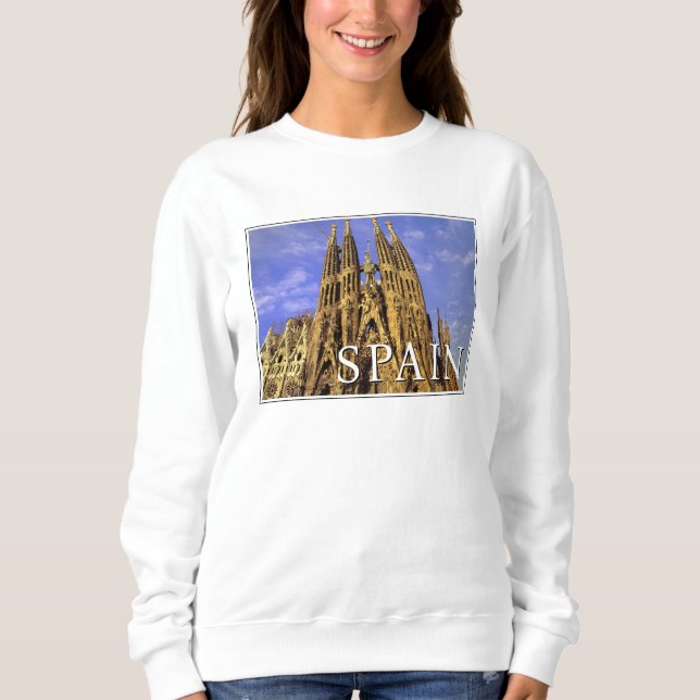 Sweatshirt Sagrada Familia | Barcelone, Espagne (Devant)