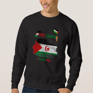 Sweatshirt Sahara Occidental Libre Sahra Sahrawi