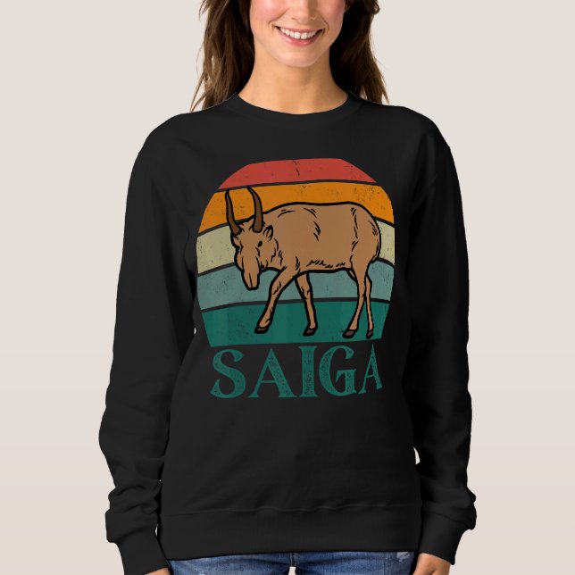 Sweatshirt Saiga Antelope (Devant)