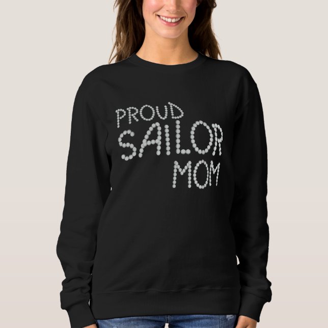 Sweatshirt Sailboat Women Sailing  Captain Boat Proud Sailor  (Devant)