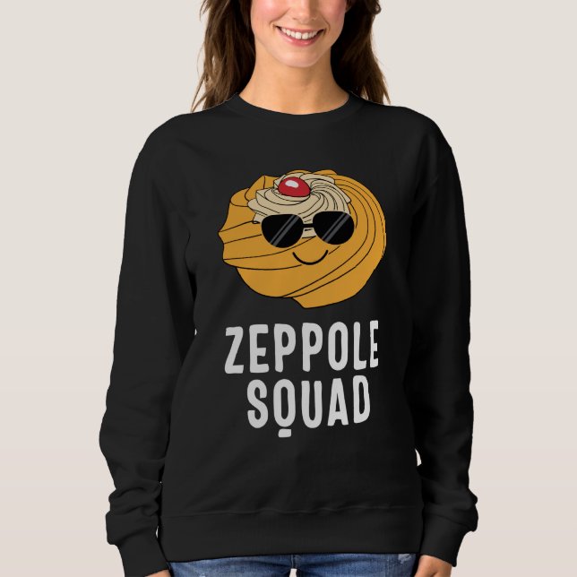 Sweatshirt Saint Joseph's Day Zeppole Squad Sunglasses Italia (Devant)