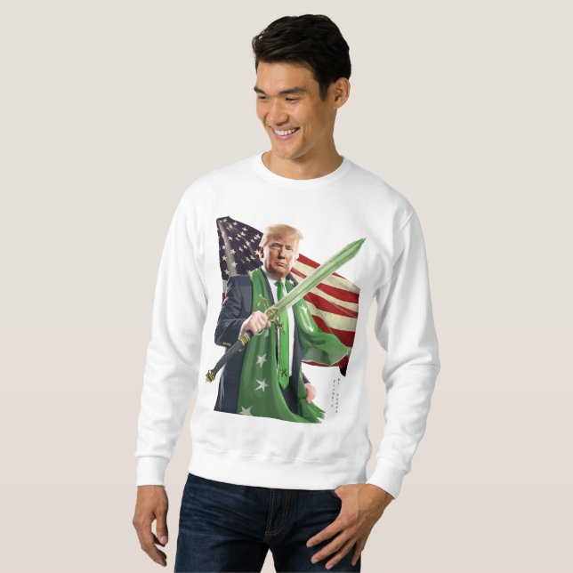 Sweatshirt Saint Paddy de Trump (Devant entier)