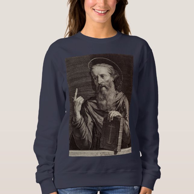 Sweatshirt Saint Paul l'Apôtre par Philippe de Champaigne (Devant)