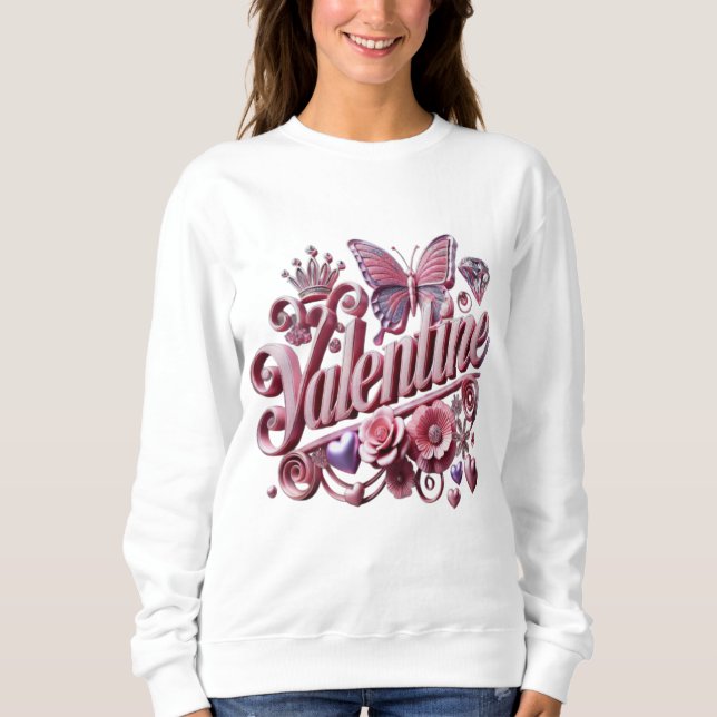 Sweatshirt Saint Valentin (Devant)