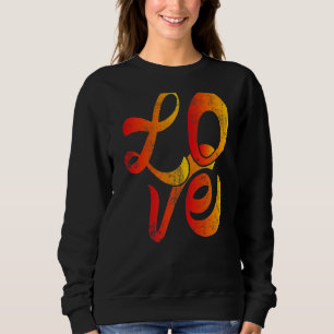 Sweatshirt Saint-Valentin Amour du Coeur drôle Matching Coupl