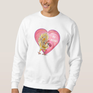 Sweatshirt Saint-Valentin au poulet