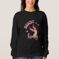 Saint Valentin Cowgirl Rose Western Howdy Partner