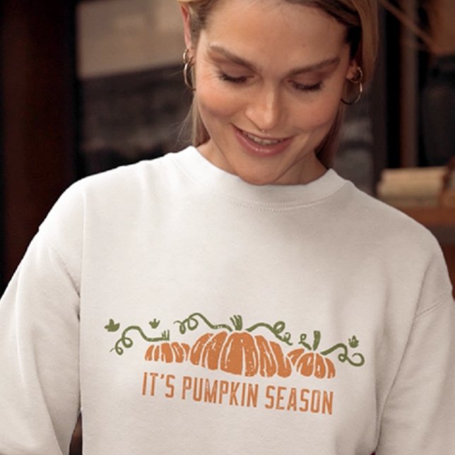 Sweatshirt Saison citrouille (Créateur téléchargé)