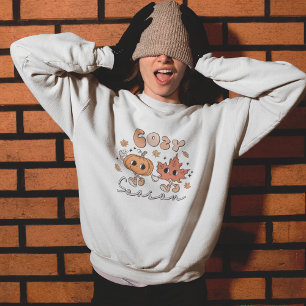 Sweatshirt Saison confortable de automne rétro