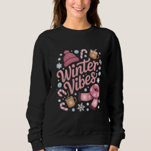 Sweatshirt Saison d'ambiance hivernale Météo froide Bonjour l