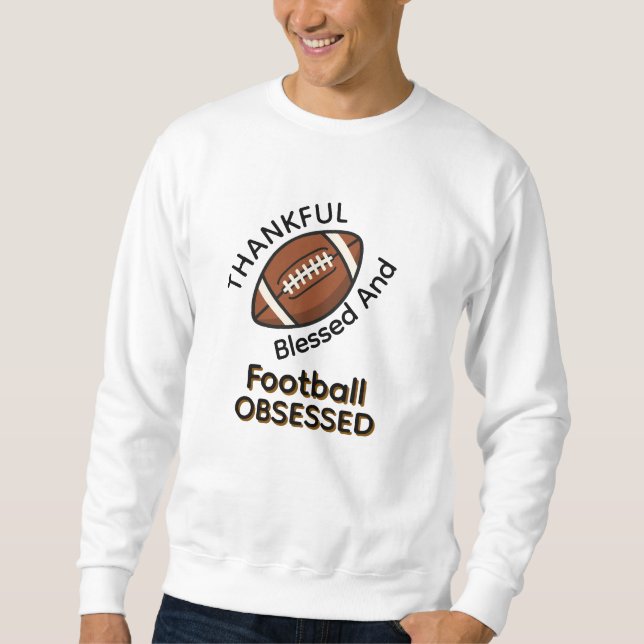 Sweatshirt Saison de football  (Devant)