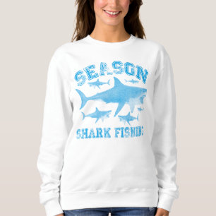 Sweatshirt saison de pêche au requin