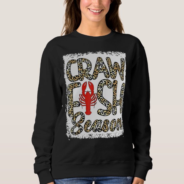 Sweatshirt Saison de poisson crus leached Lo (Devant)