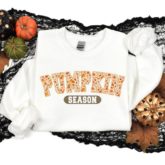 Sweatshirt Saison des citrouilles Automne (Créateur téléchargé)