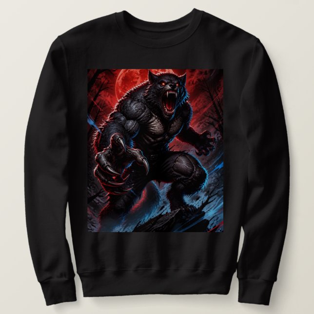 Sweatshirt saison effrayante dans le style avec ce T fun Hall (Design devant)