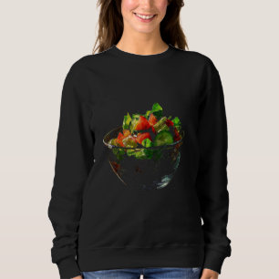 Sweatshirt Salade de peinture à l'huile numérique