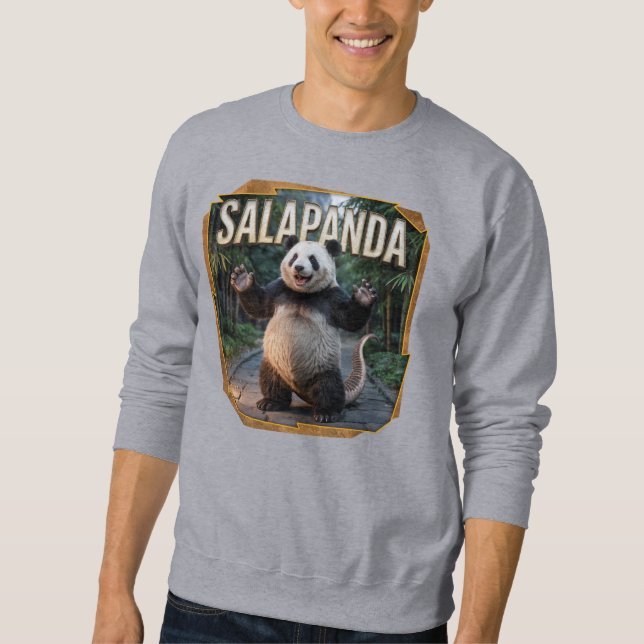 Sweatshirt Salapanda Photographie Combo Créature Drôle (Devant)