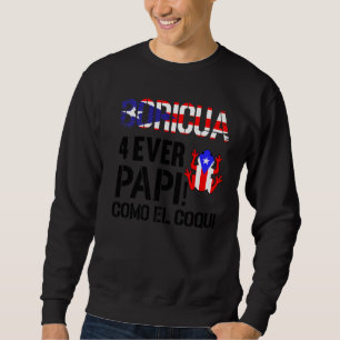 Sweatshirt Salsa Coqui Porto Rico Boricua Puerto Rican Pr Fo