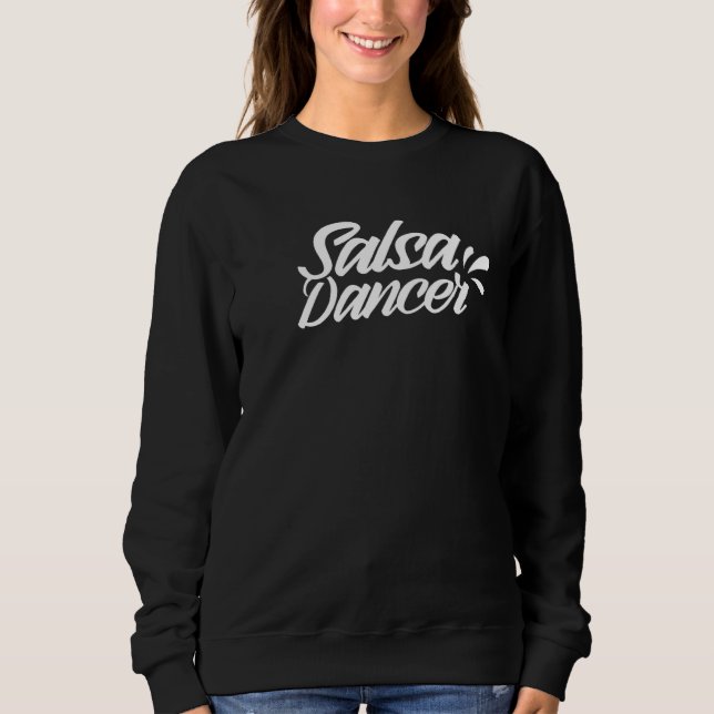 Sweatshirt Salsa Danseuse Danse latine (Devant)