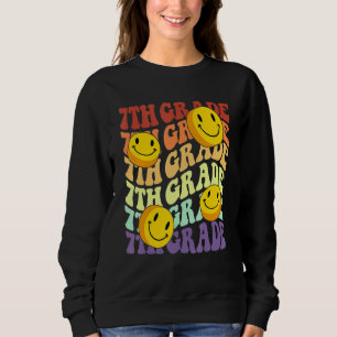 Sweatshirt Salut professeur de 7e septième année Retour à l'é