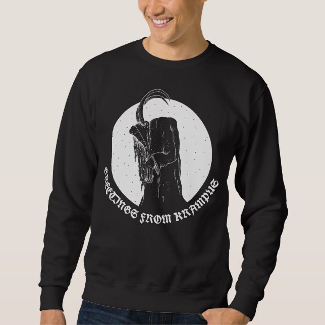 Sweatshirt Salutations De Krampus (Devant)