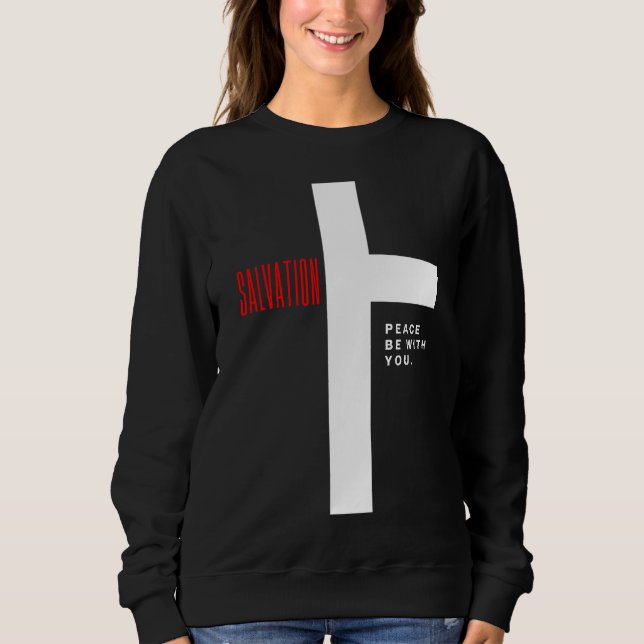 Sweatshirt Salvation blk (Devant)